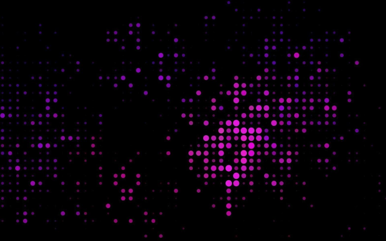 Dark Purple vector texture with disks.