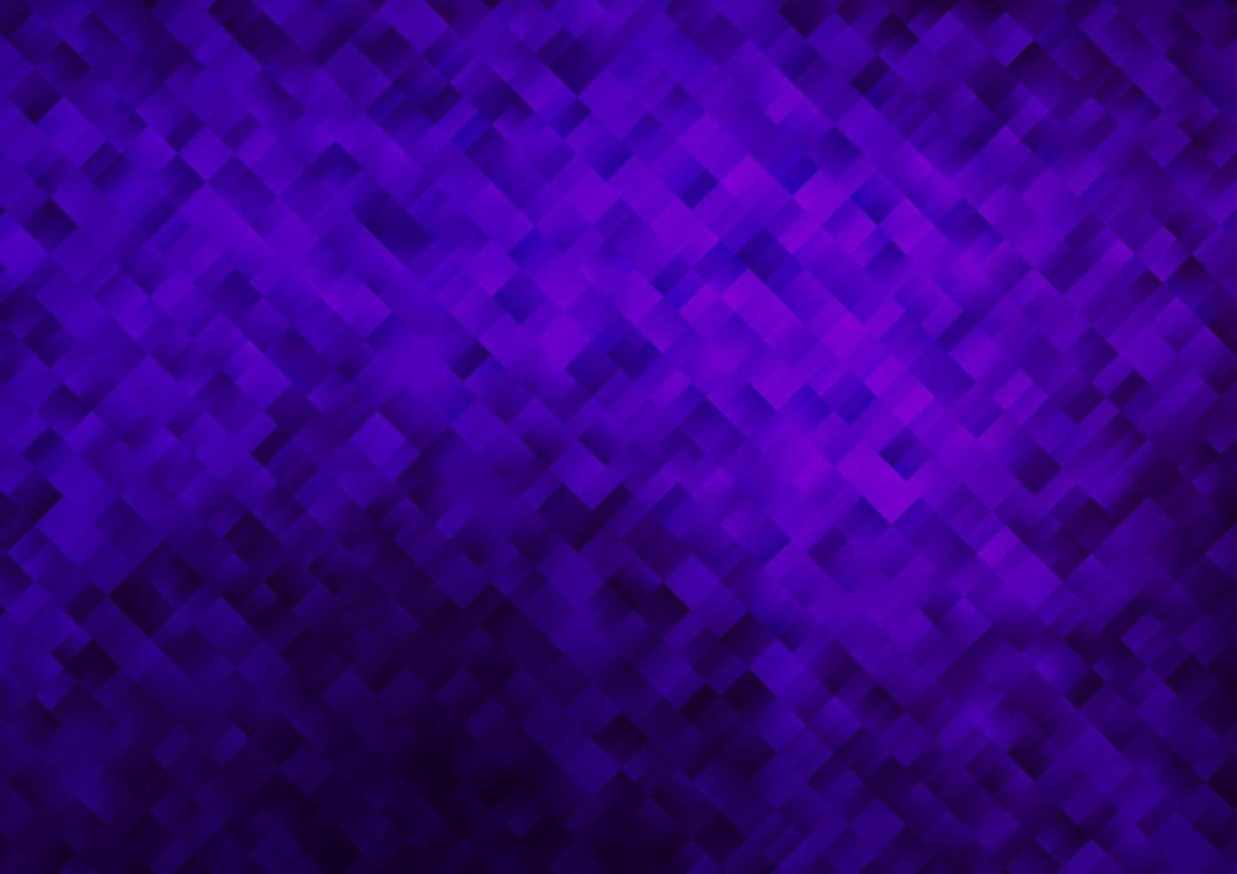 Dark Purple vector template with crystals, rectangles.