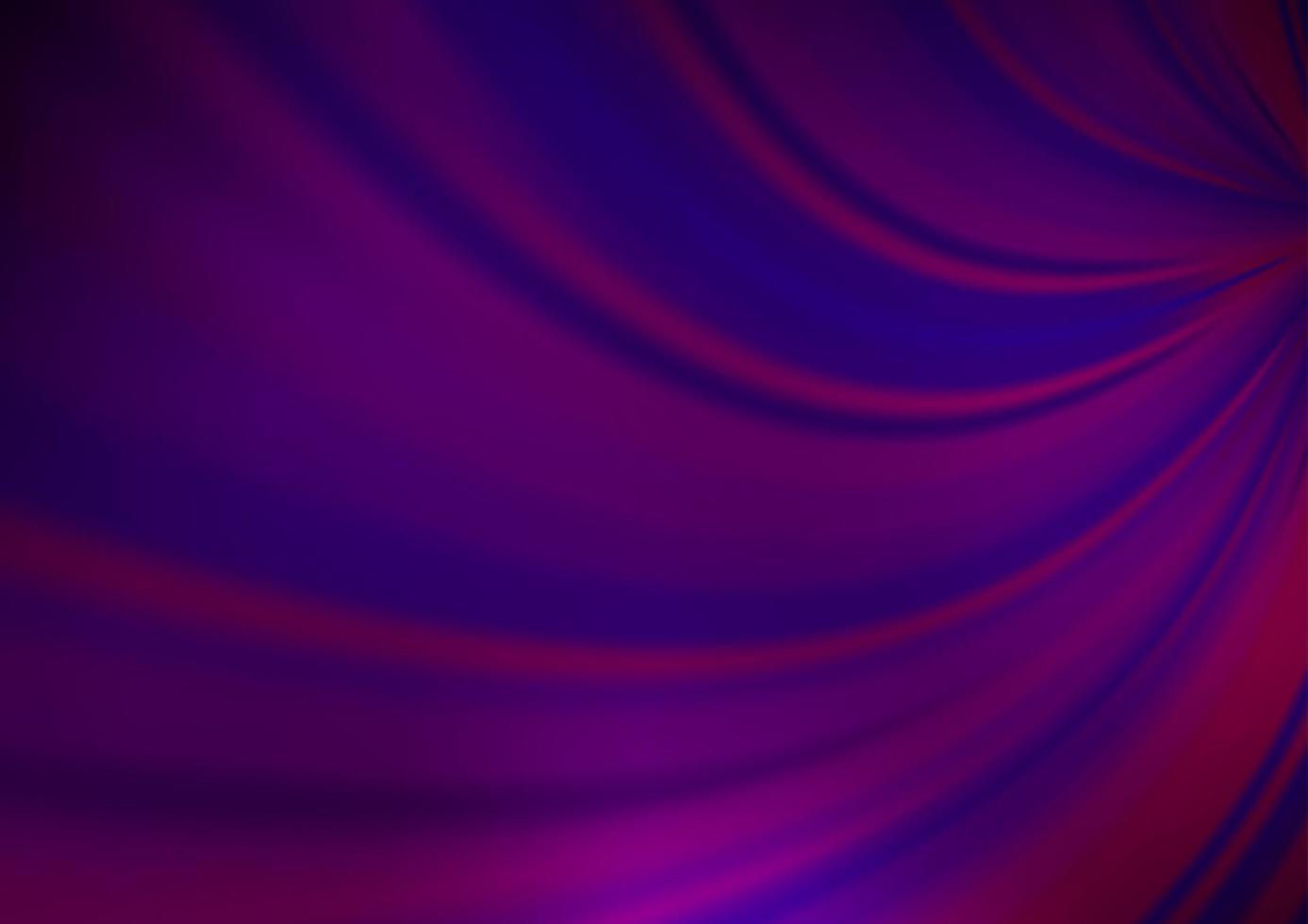 Dark Purple vector blurred shine abstract pattern.