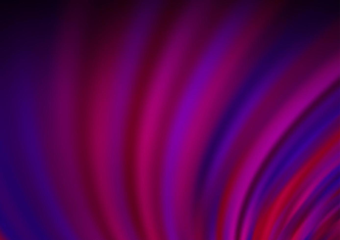 Dark Purple vector background with bent ribbons.