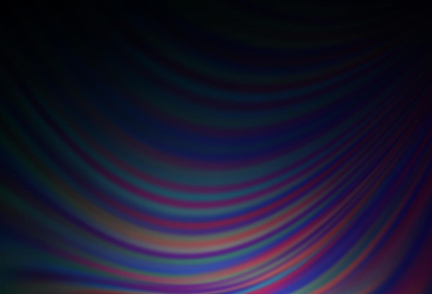 Dark Purple vector background with lava shapes.