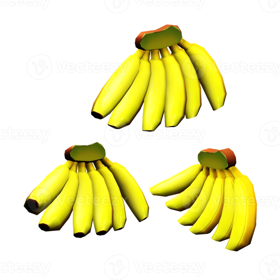 fruit concept van geel banaan voor dagelijks voeding. png