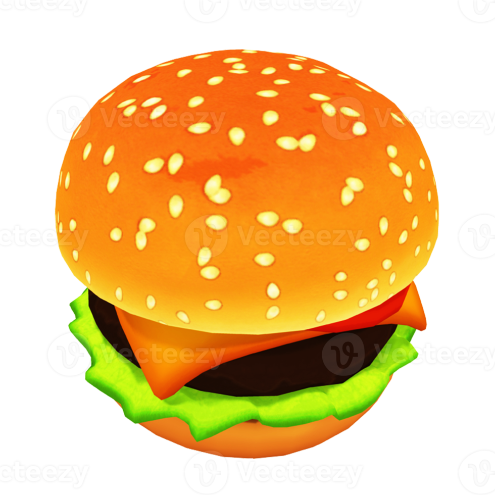 Delicious homemade burger with chili and barbeque grill fit for fast food concept. png