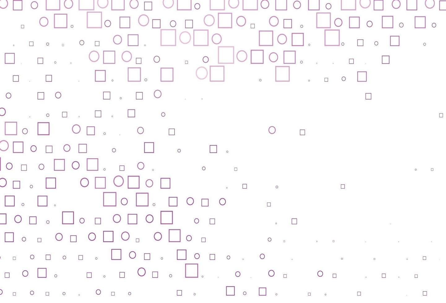 Light Purple vector backdrop with dots, spots, cubes.