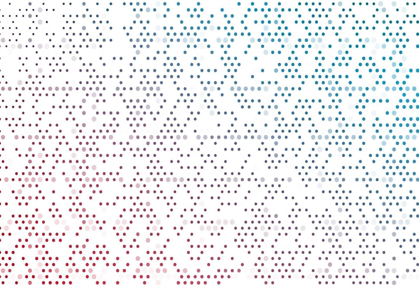 Light Blue, Red vector backdrop with dots.