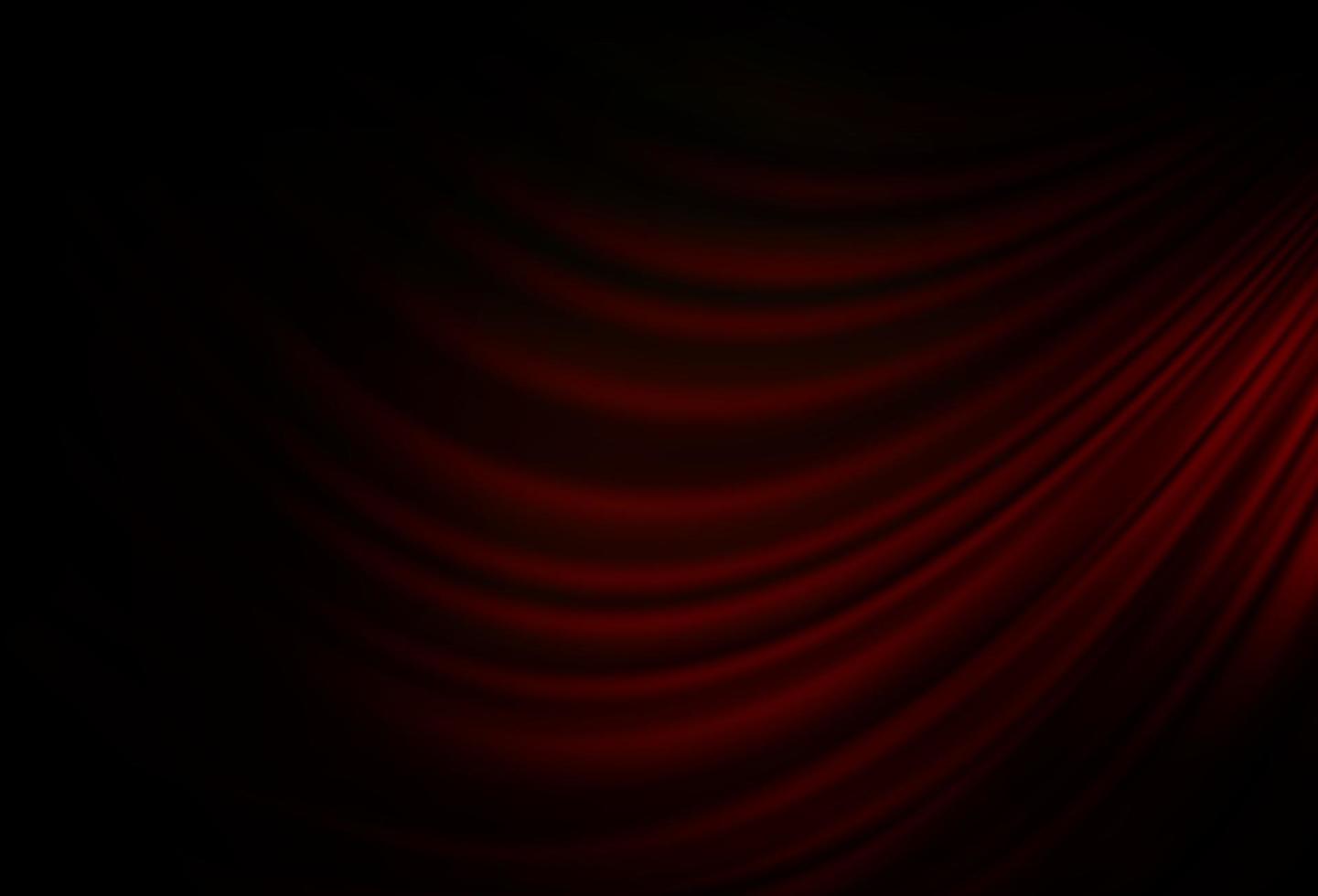 Dark Red vector template with lava shapes.