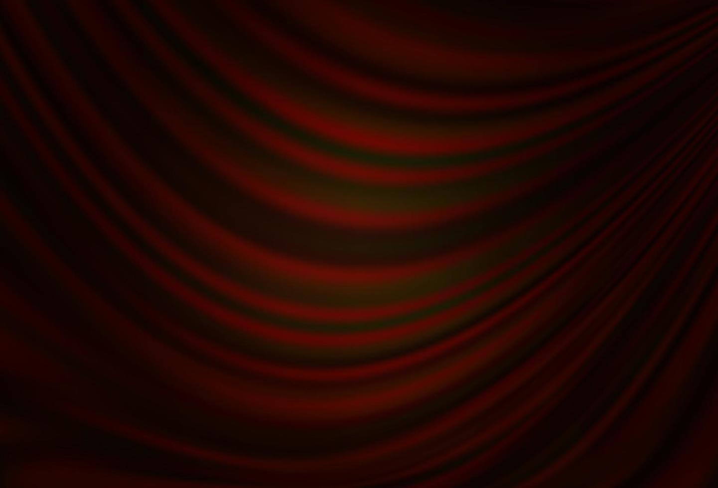 Dark Red vector pattern with curved circles.