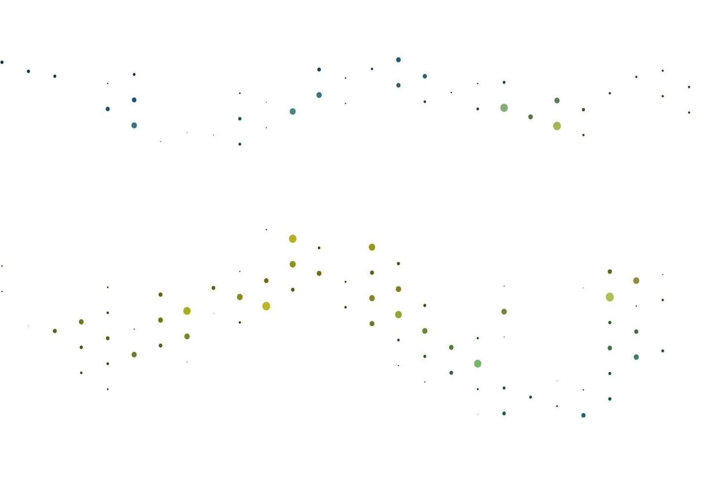 Light Blue, Yellow vector texture with disks.