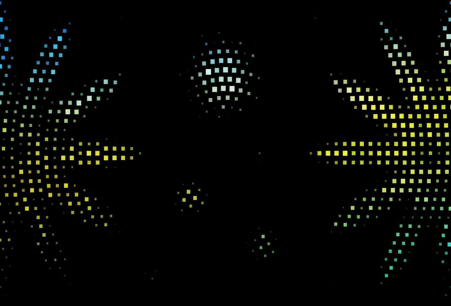 Dark Blue, Yellow vector texture in rectangular style.