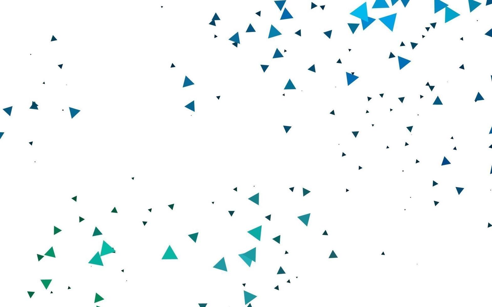 Light BLUE vector backdrop with lines, triangles.
