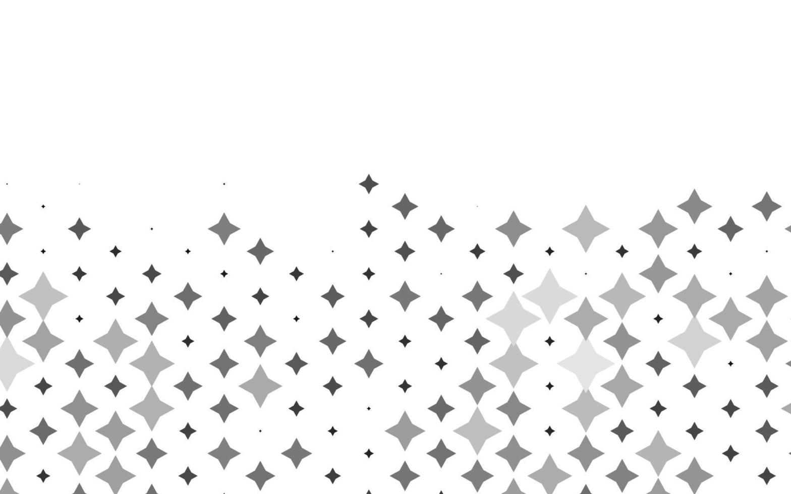 Light Silver, Gray vector layout with bright stars.