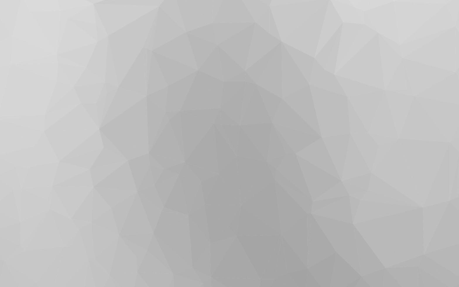 Light Silver, Gray vector shining triangular pattern.