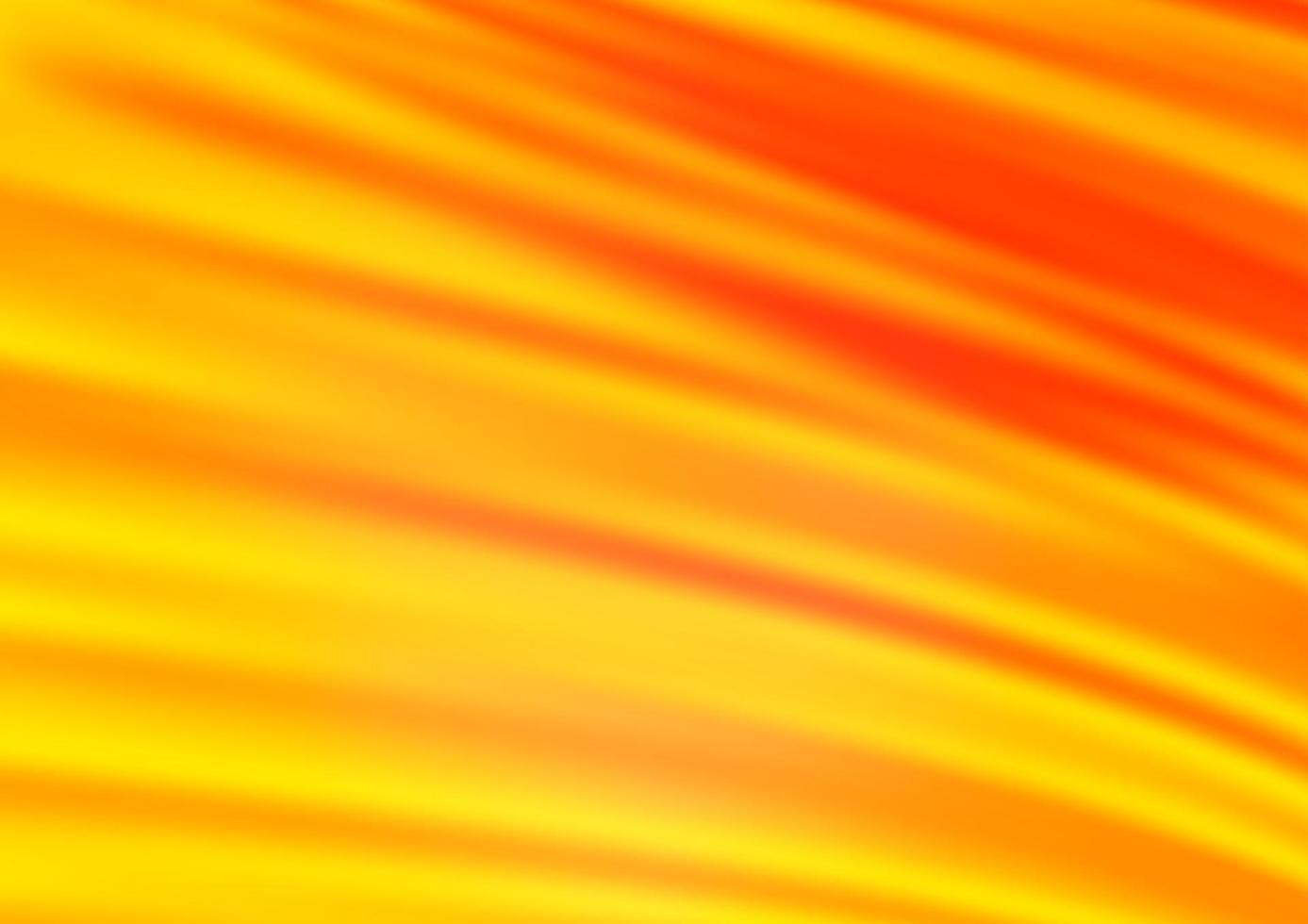 Light Yellow, Orange vector blurred shine abstract template.