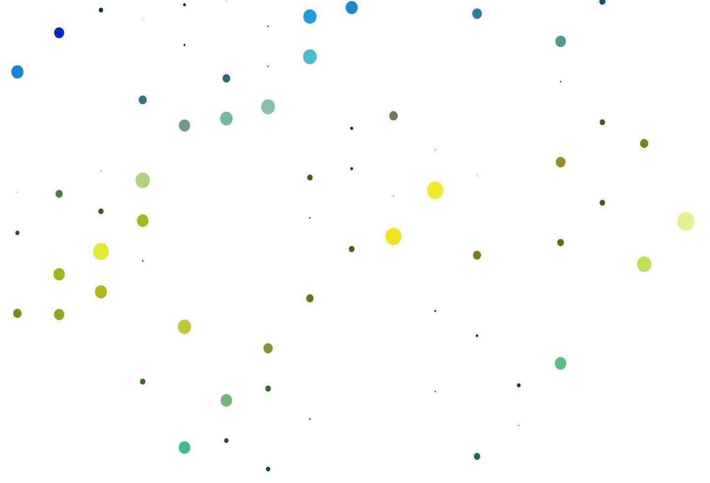 Light Blue, Yellow vector texture with disks.