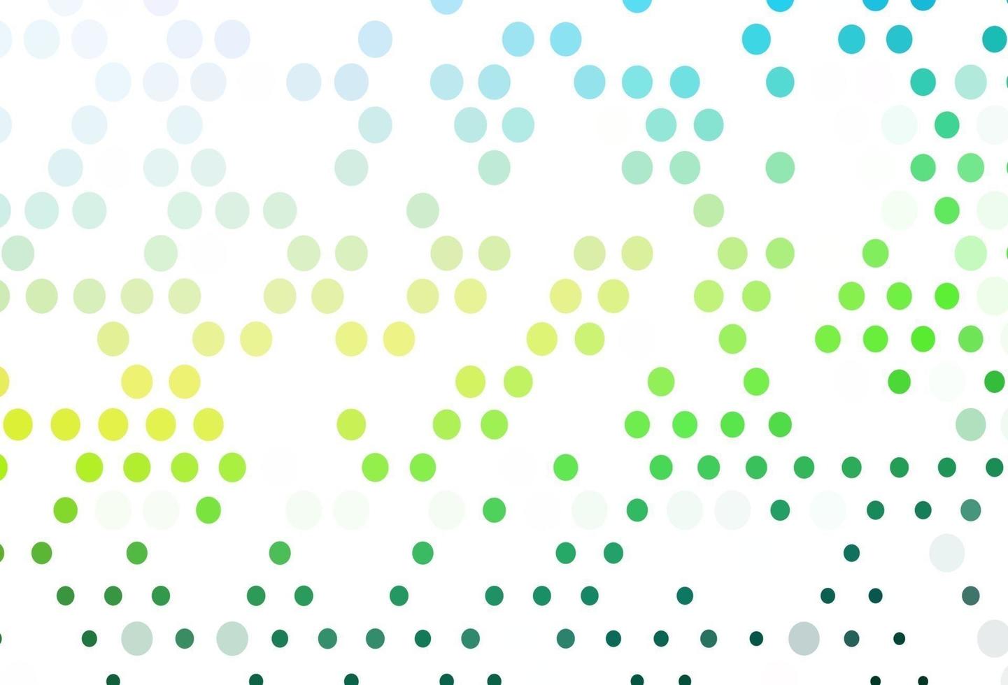 Light Blue, Yellow vector pattern with spheres.