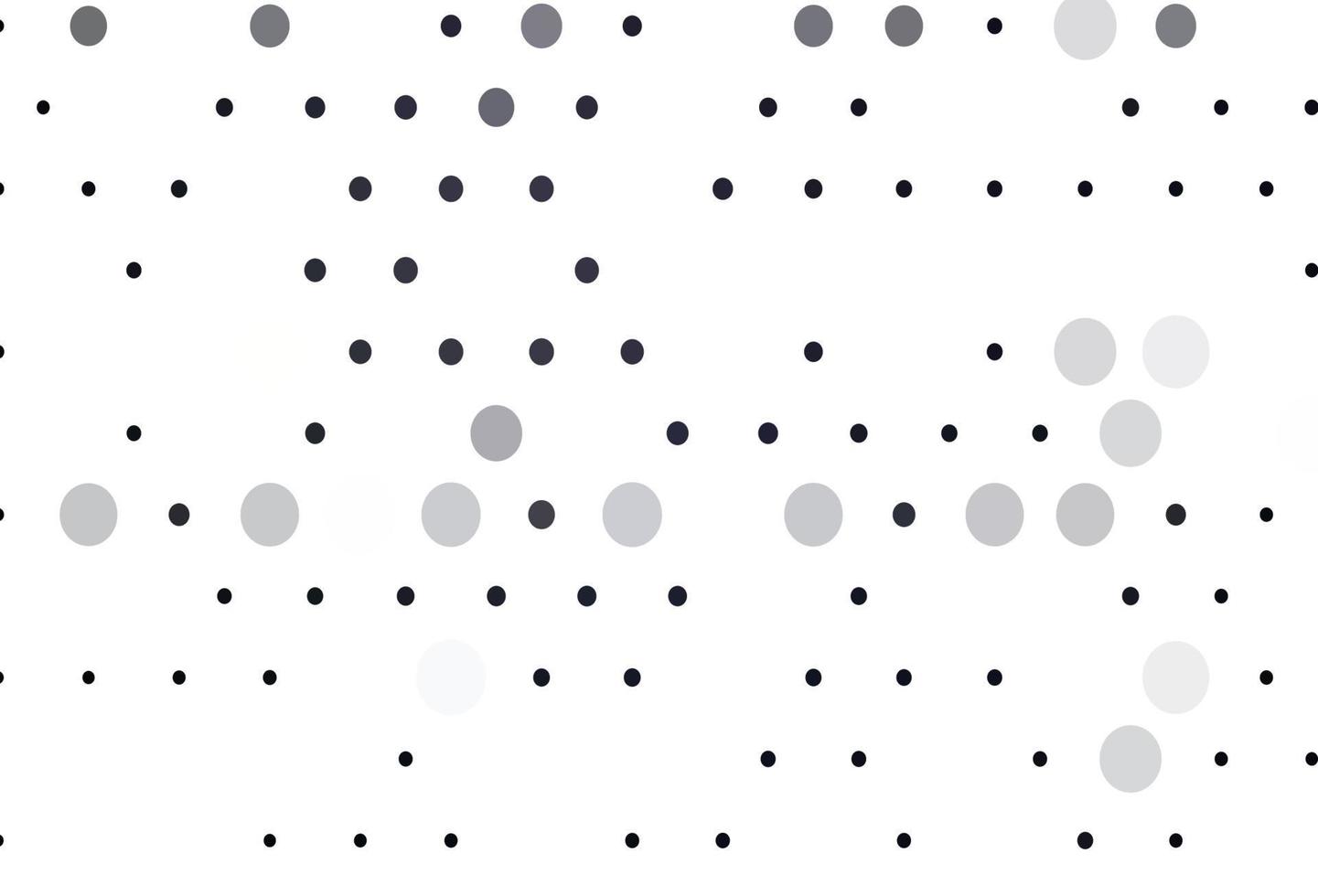Light Black vector pattern with spheres.