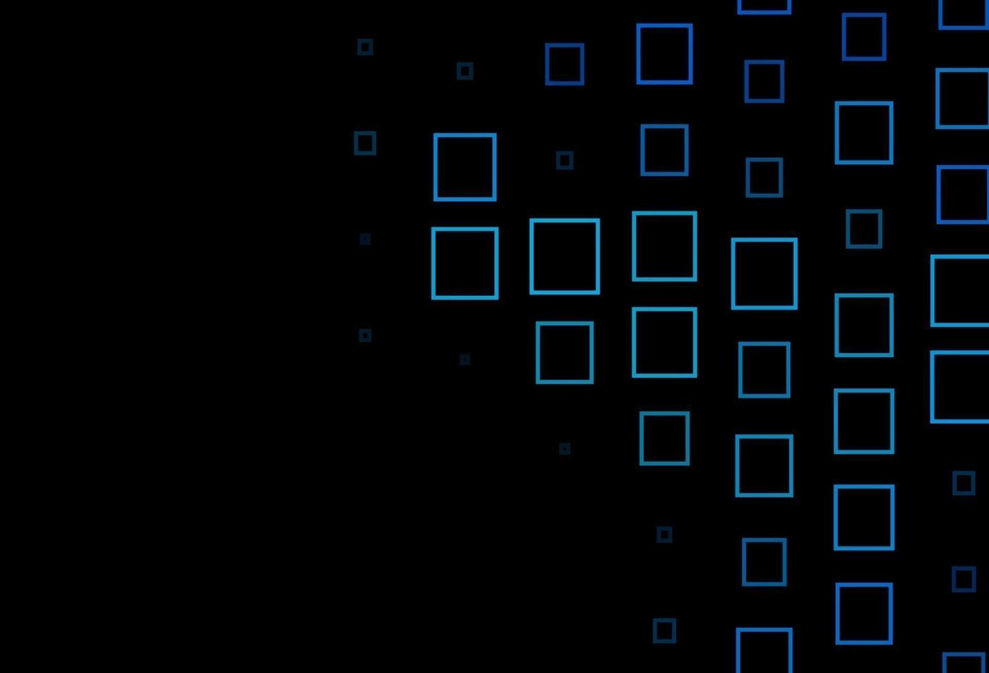 Dark BLUE vector backdrop with rhombus.