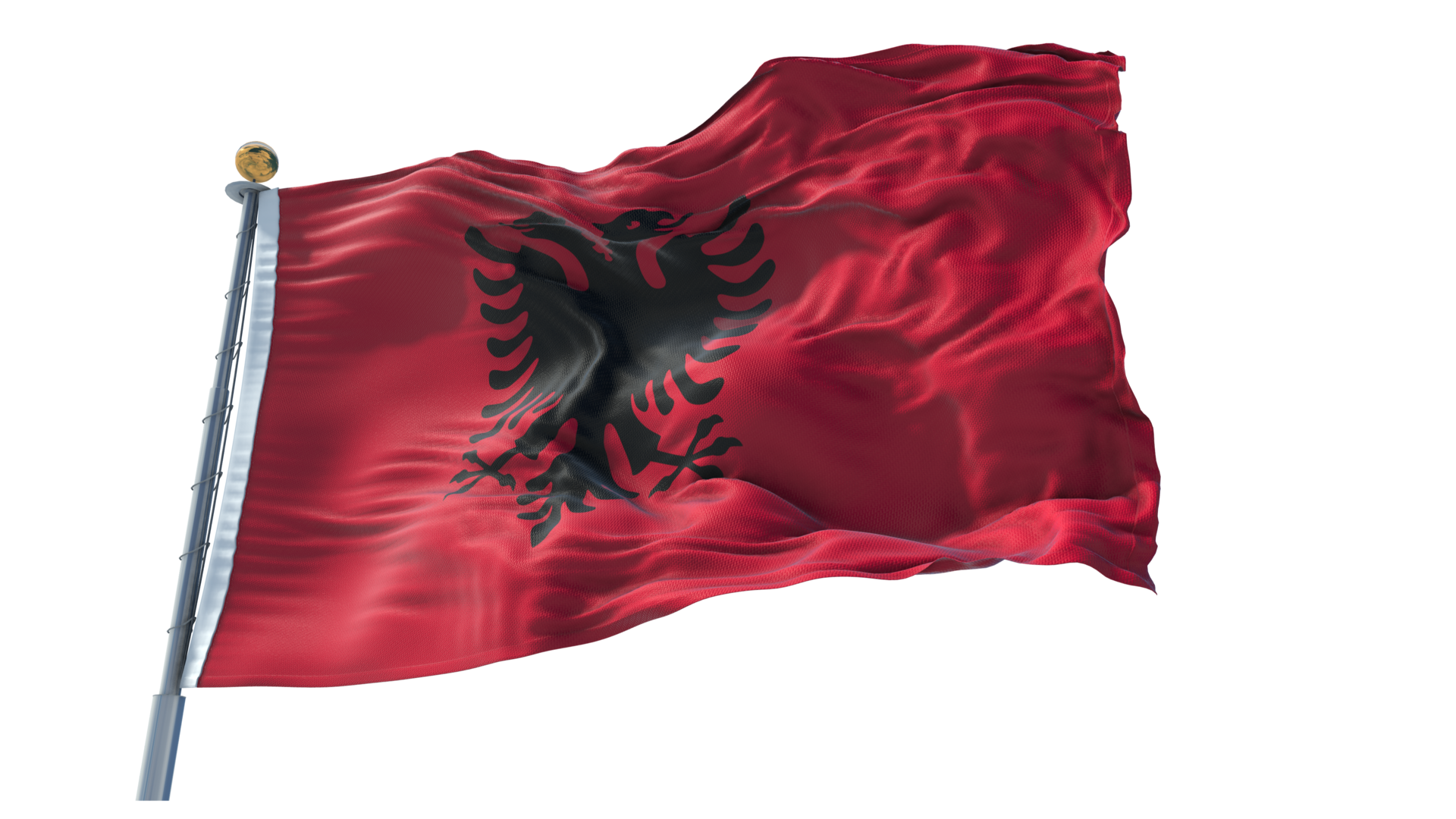 Albania Flag PNG 12226703 PNG