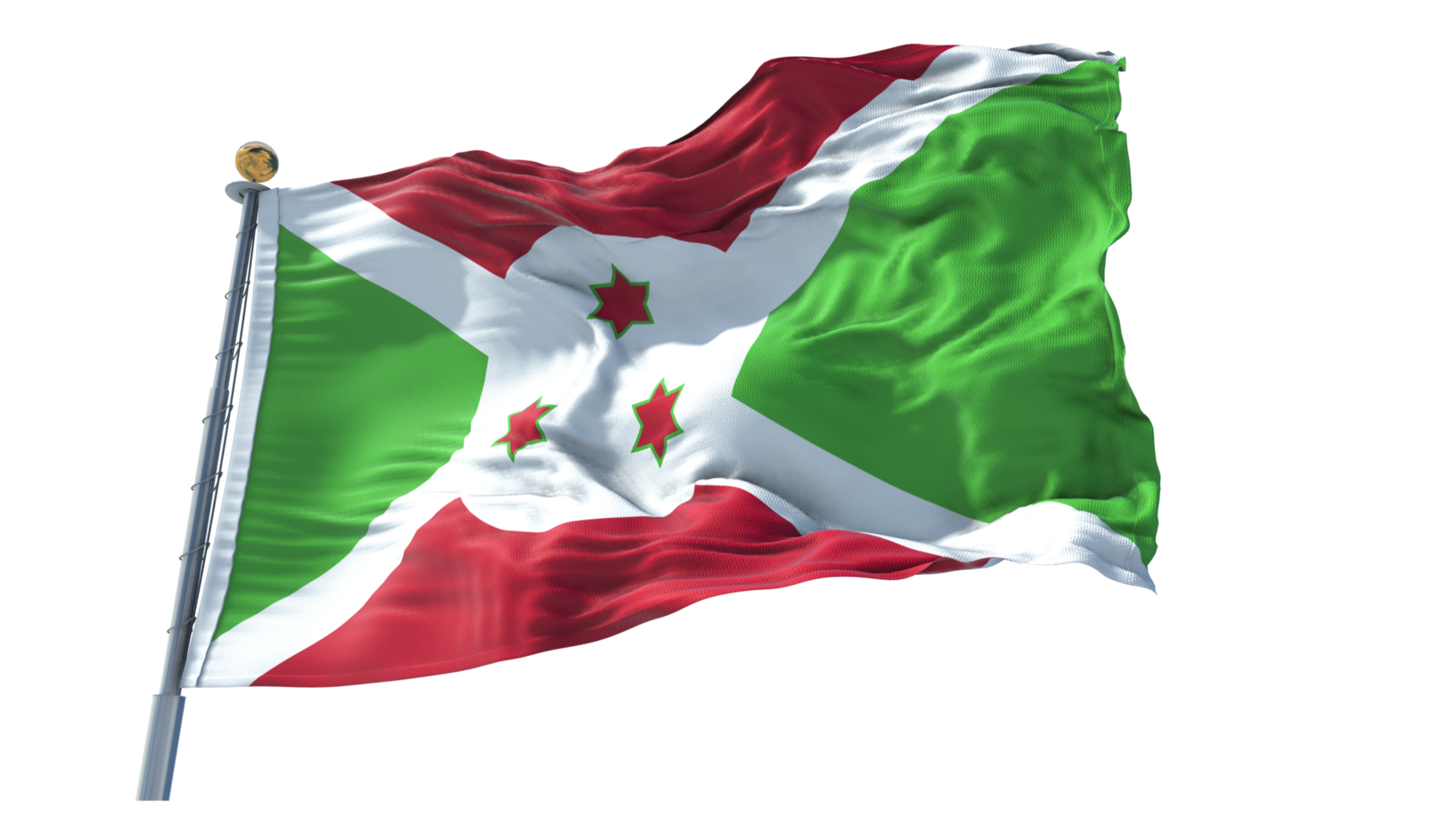 Bulgaria waving flag PNG