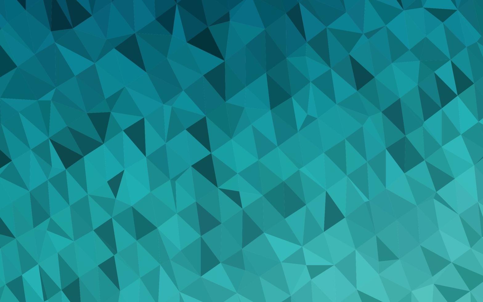 Light BLUE vector triangle mosaic cover.