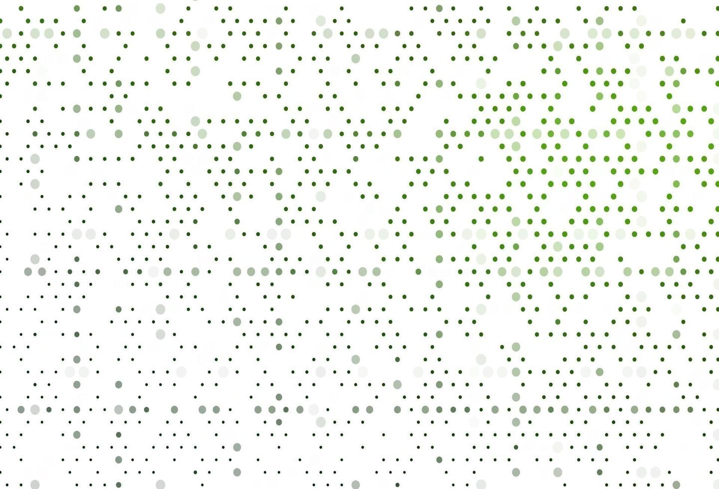 Light Green vector pattern with spheres.