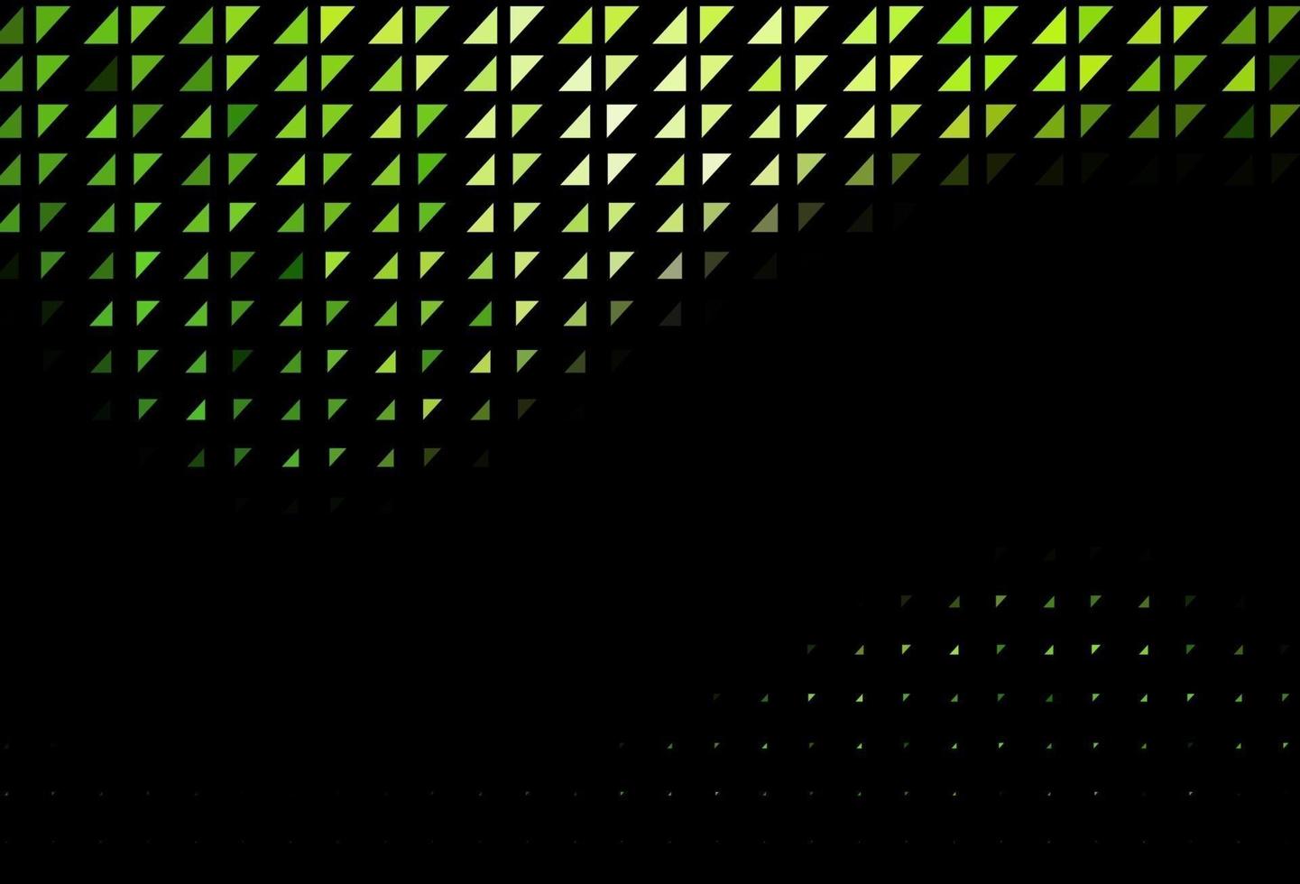 textura de vector verde oscuro con discos.