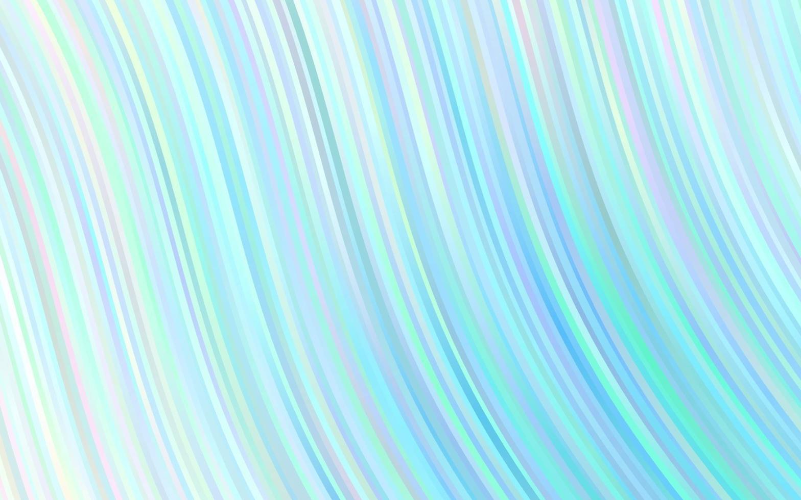 Light BLUE vector background with bent lines.