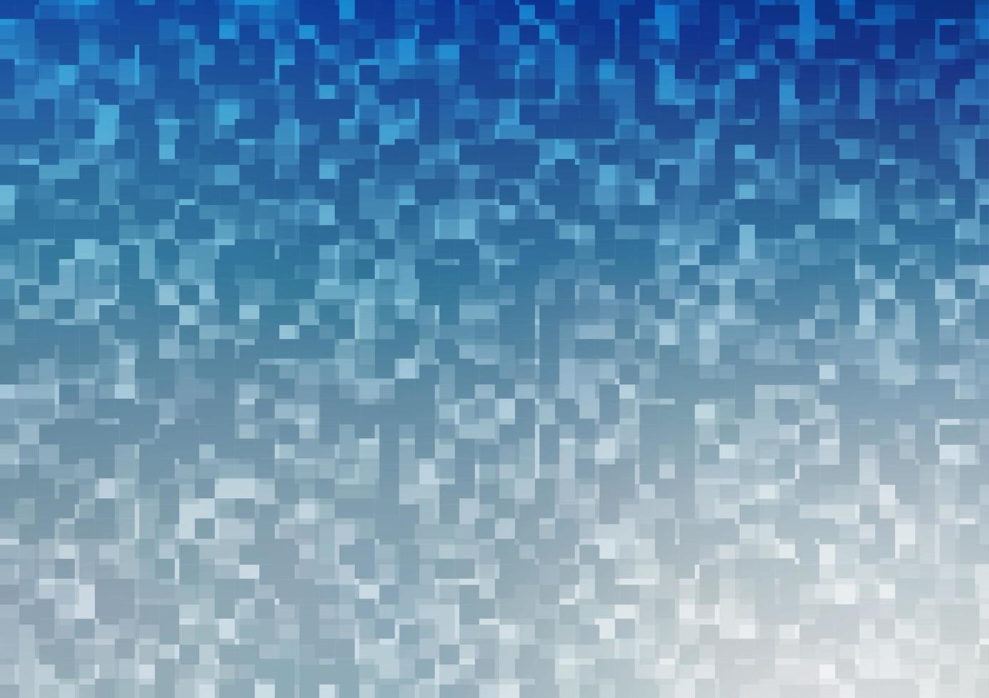 Light BLUE vector template with crystals, rectangles.
