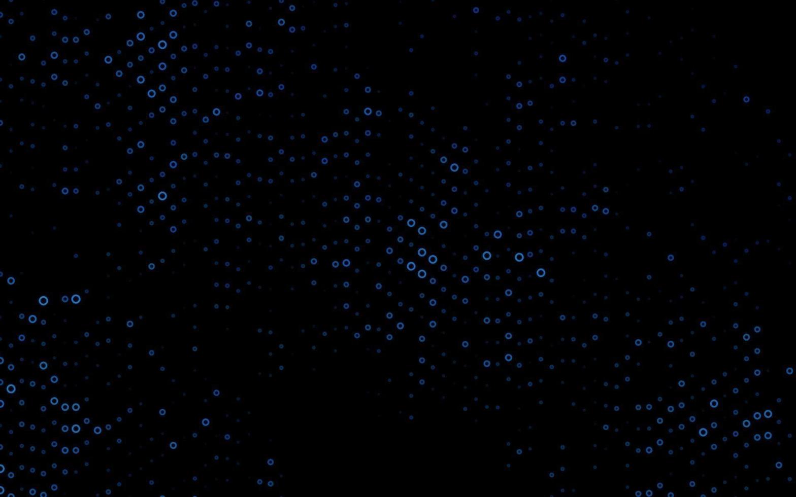 Dark BLUE vector pattern with spheres.