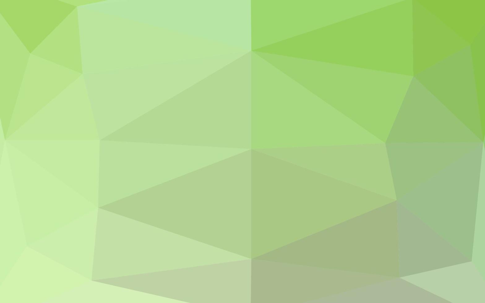 Light Green vector abstract mosaic background.