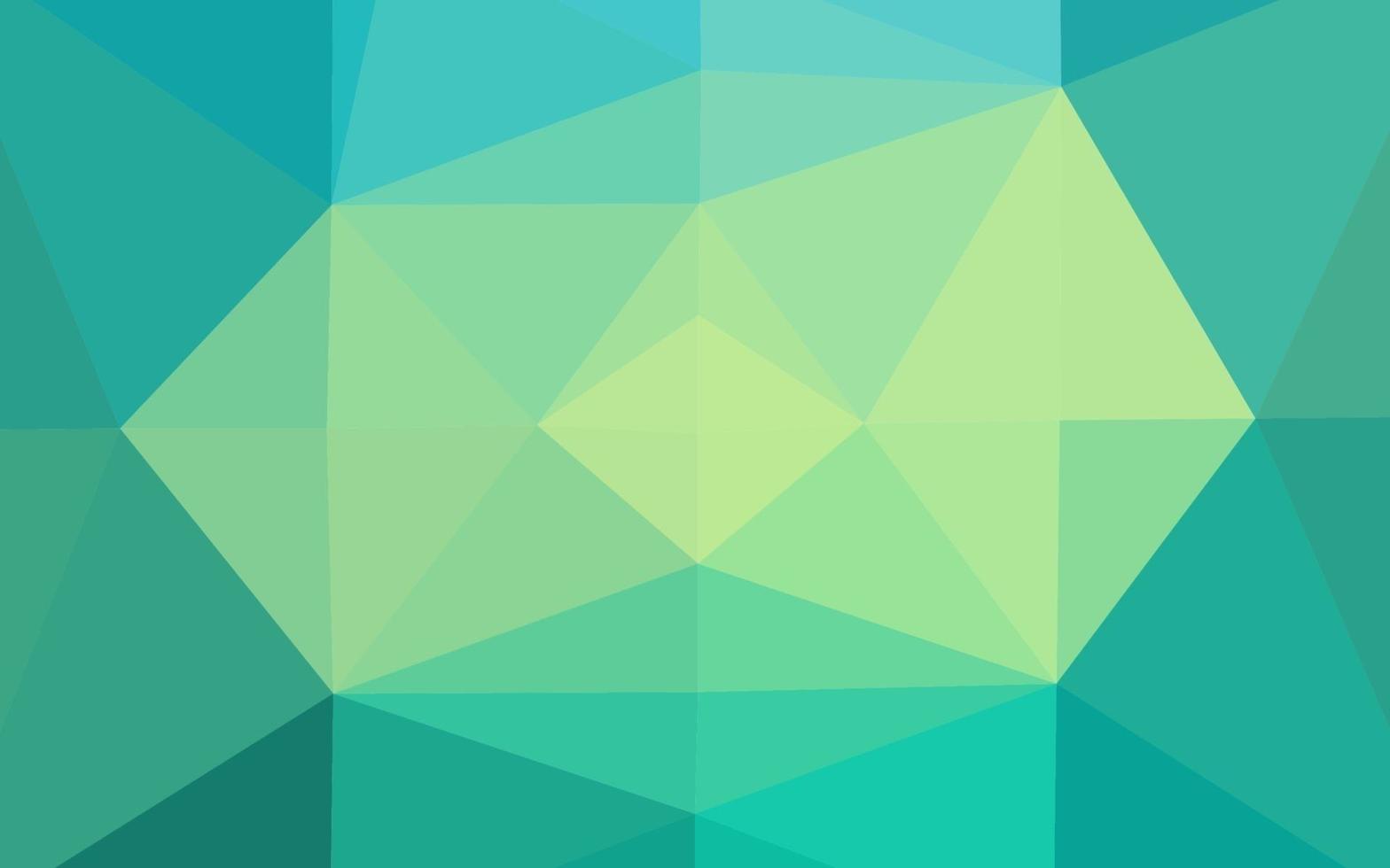 Light Green, Yellow vector abstract polygonal texture.