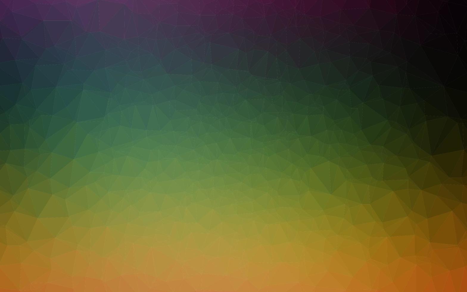 Dark Multicolor, Rainbow vector blurry triangle texture.