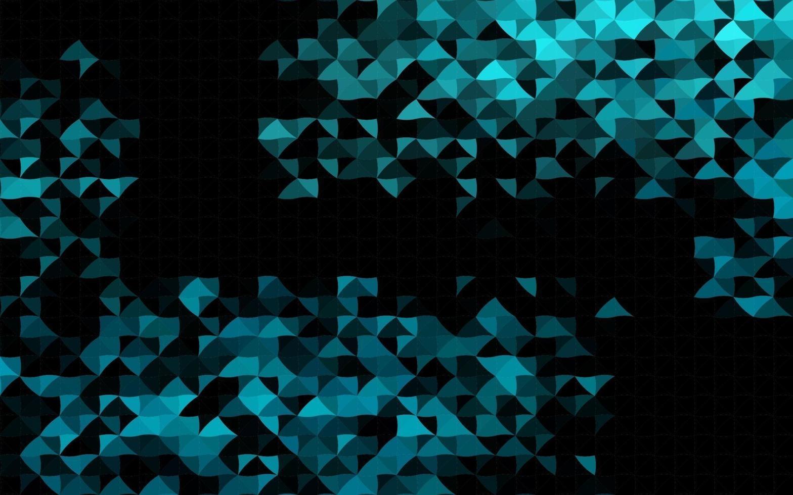 Dark BLUE vector backdrop with lines, triangles.