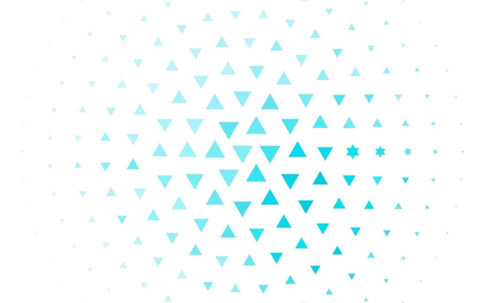 Light BLUE vector pattern in polygonal style.