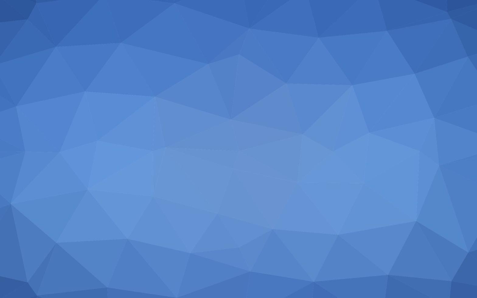 Light BLUE vector polygonal background.