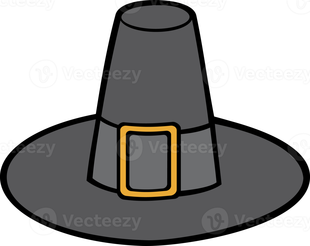 Pilgrim Hat Color png