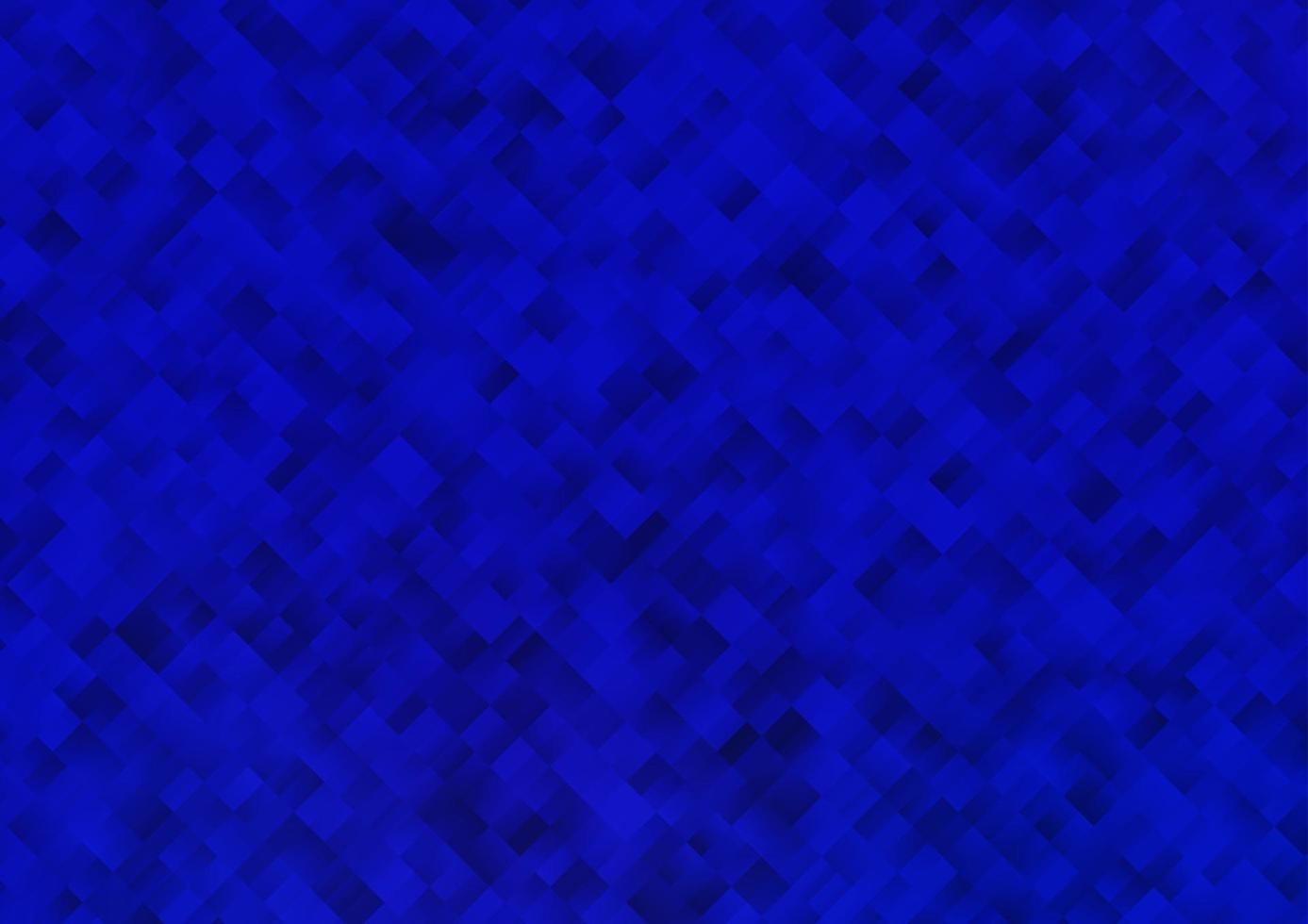 Dark BLUE vector template with crystals, rectangles.