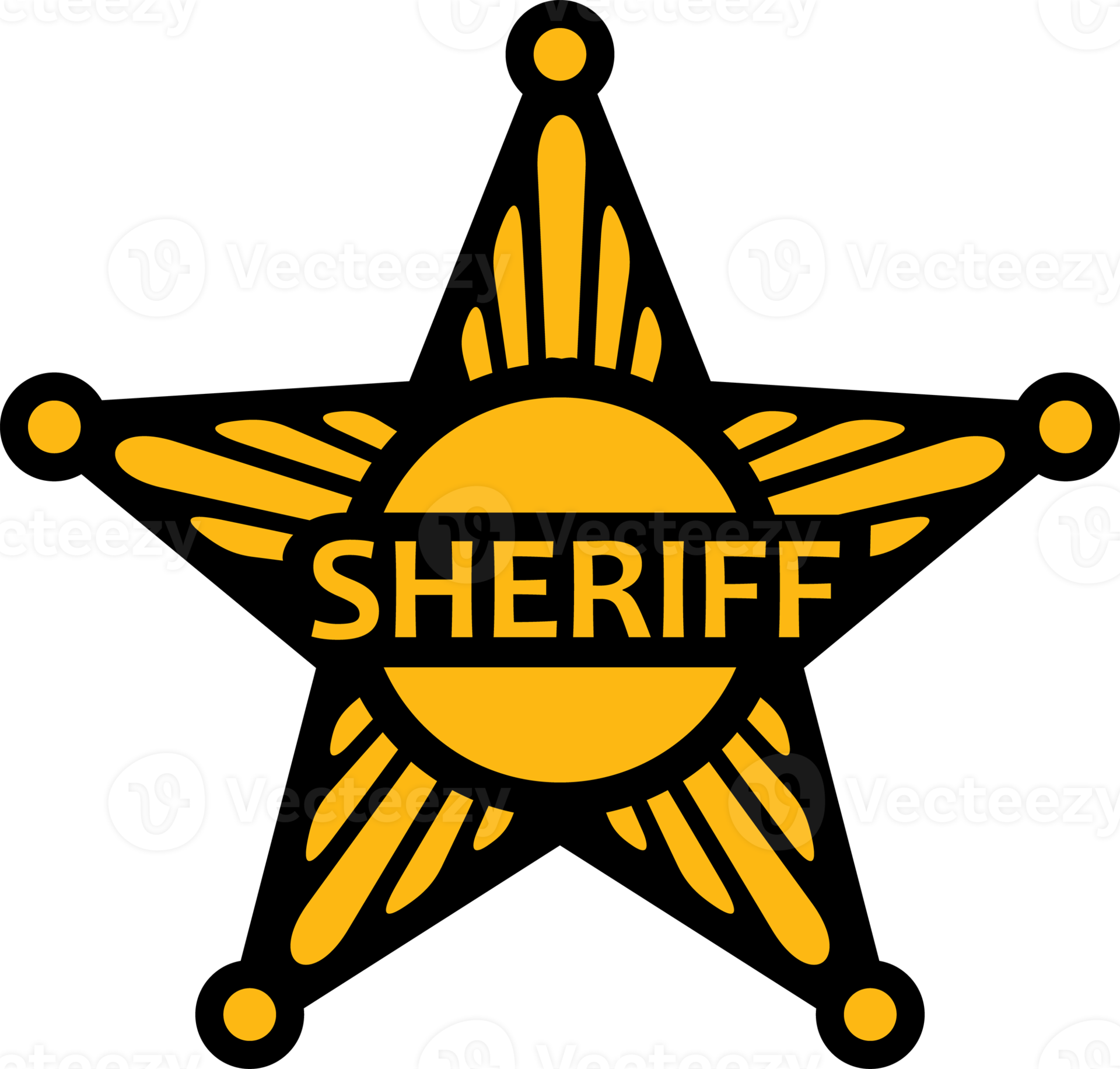 Sheriff Star Icon 12227717 PNG