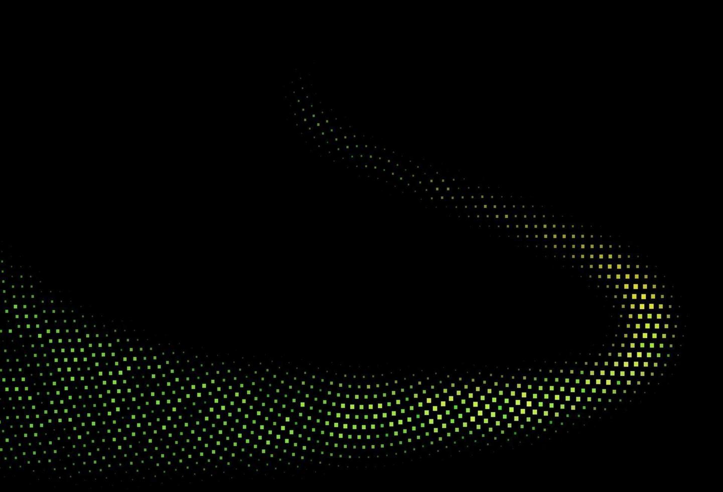 textura de vector verde oscuro, amarillo en estilo rectangular.