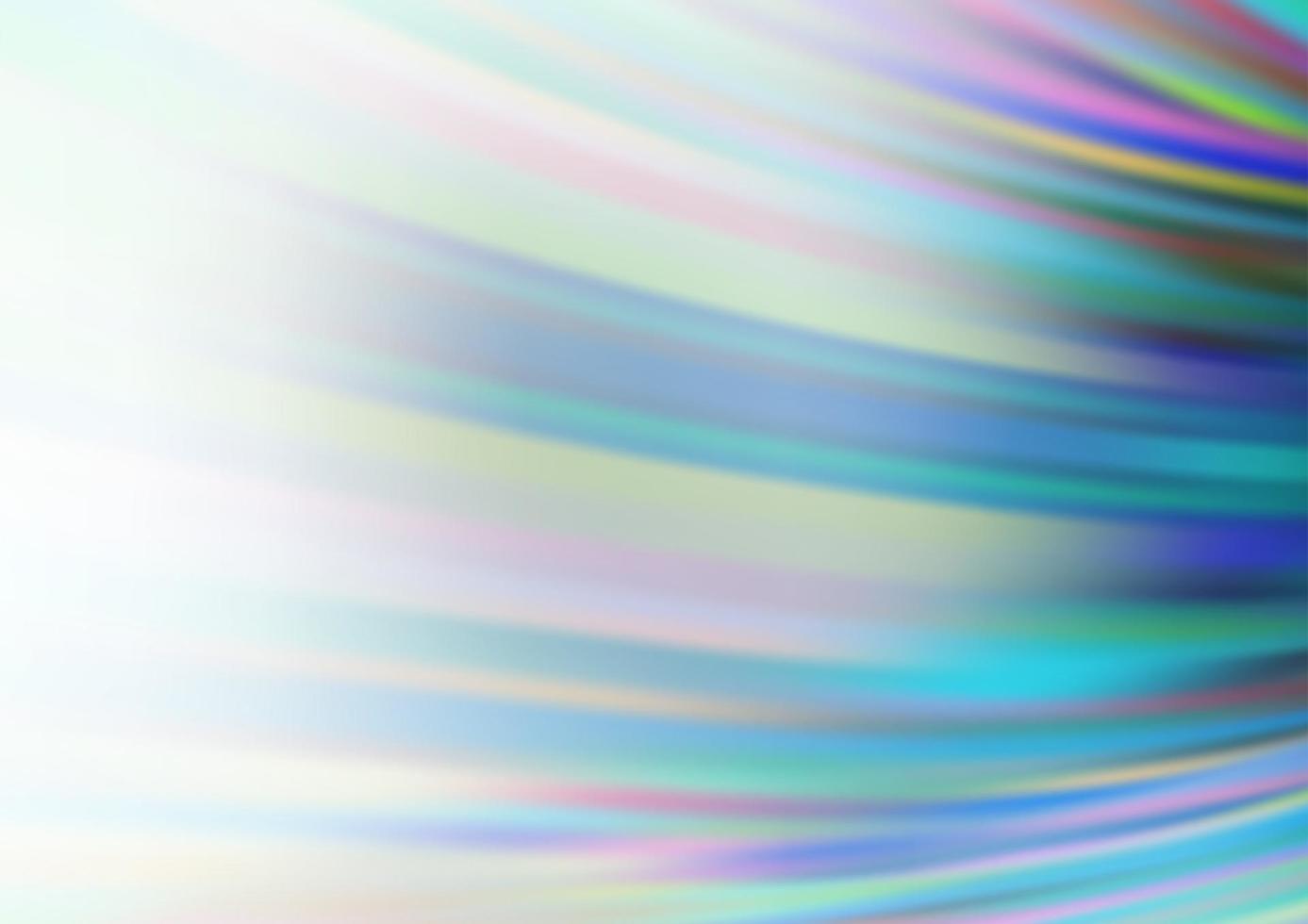 Light BLUE vector pattern with lines, ovals.