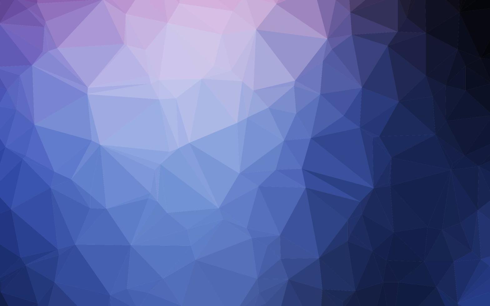 rosa oscuro, patrón de mosaico abstracto vectorial azul. vector
