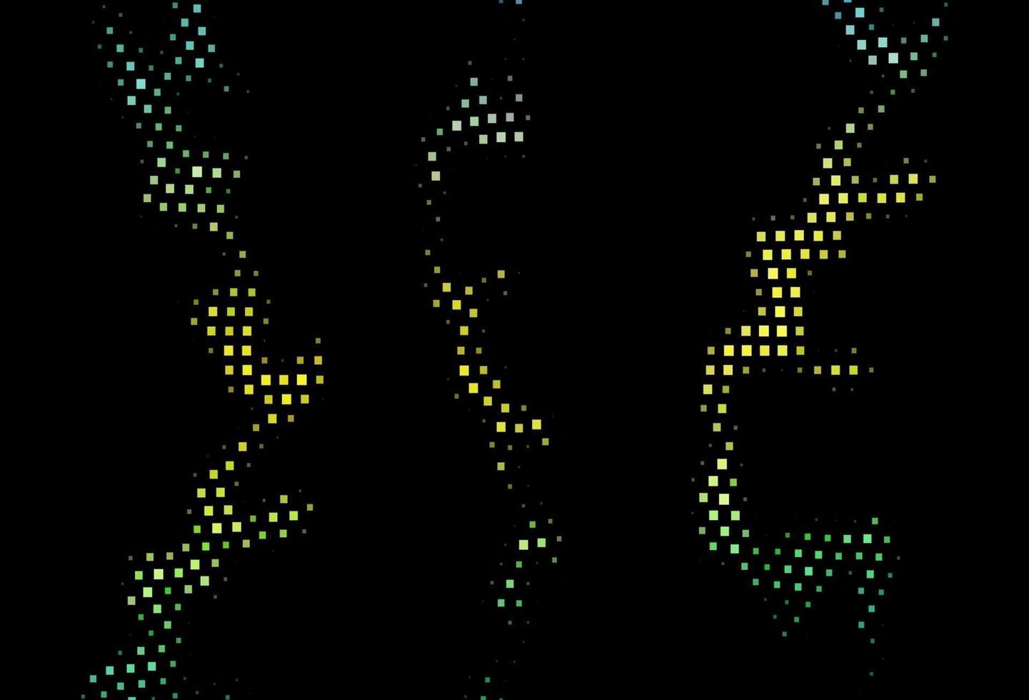 Dark Green, Yellow vector pattern in square style.