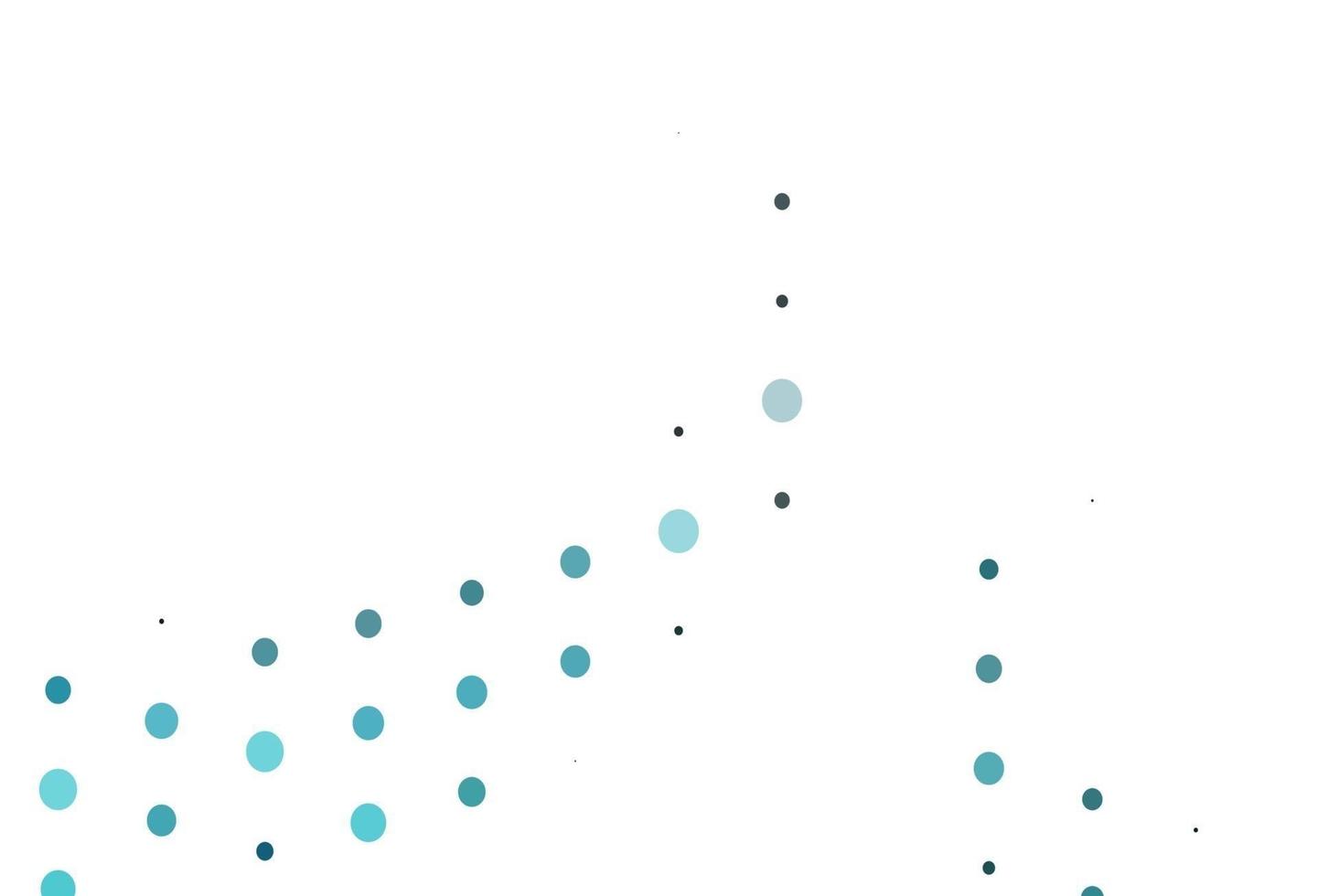 Light BLUE vector template with circles.