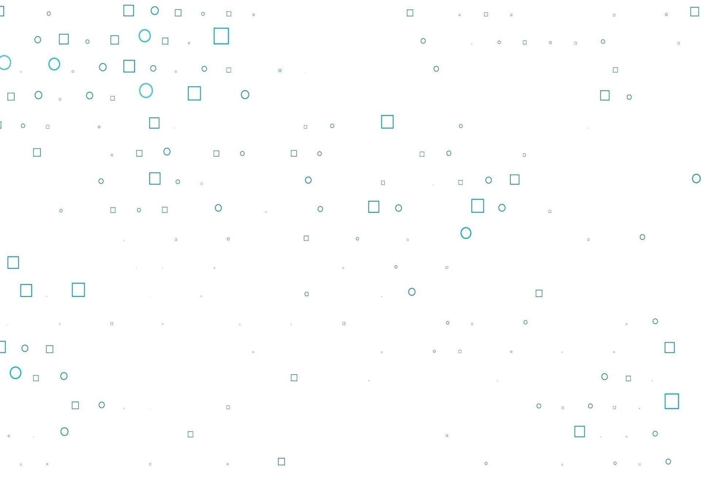 Light BLUE vector layout with circle spots, cubes.