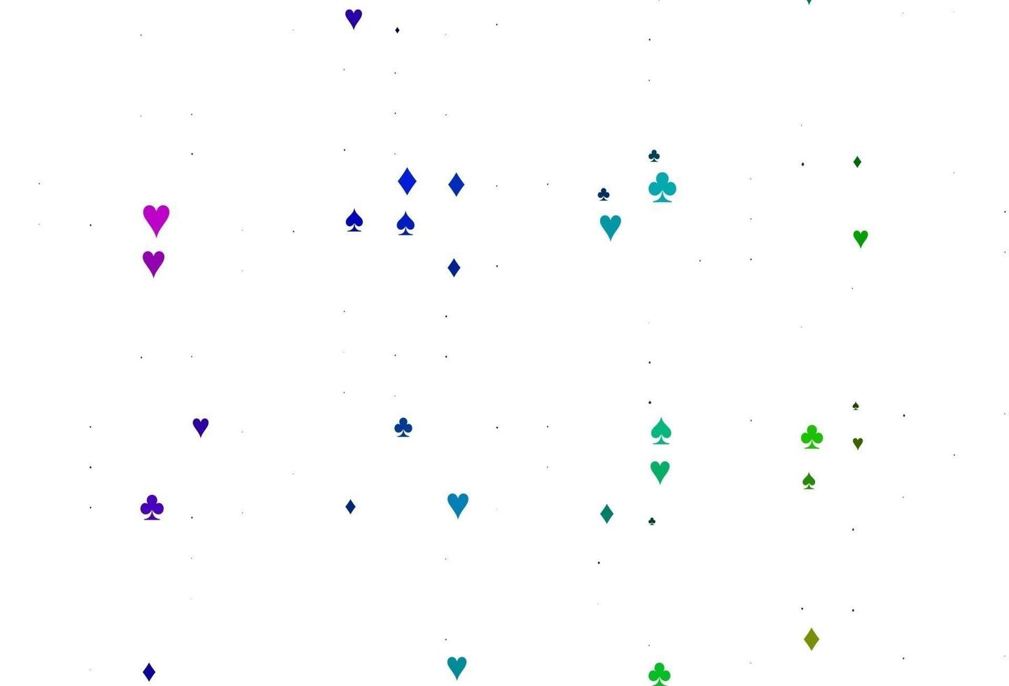 Light Multicolor, Rainbow vector layout with elements of cards.