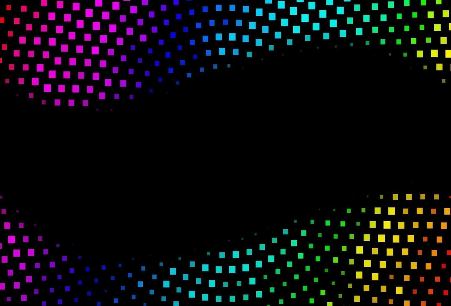 Dark Multicolor, Rainbow vector texture in rectangular style.