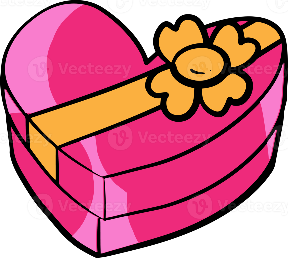 The gift box bundle set for celebration concept png
