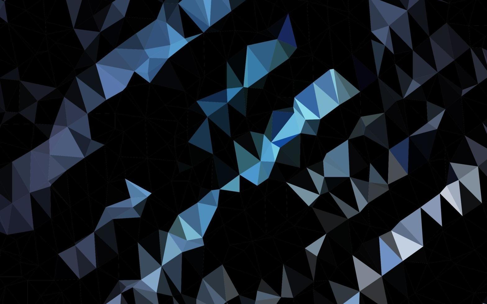 vector azul claro brillante fondo triangular.