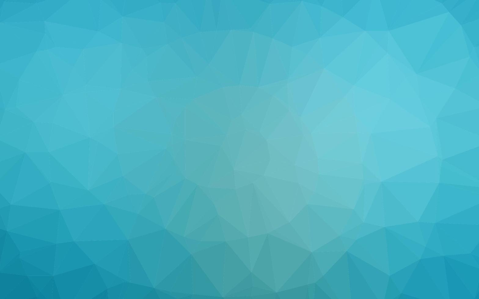 Light BLUE vector triangle mosaic template.