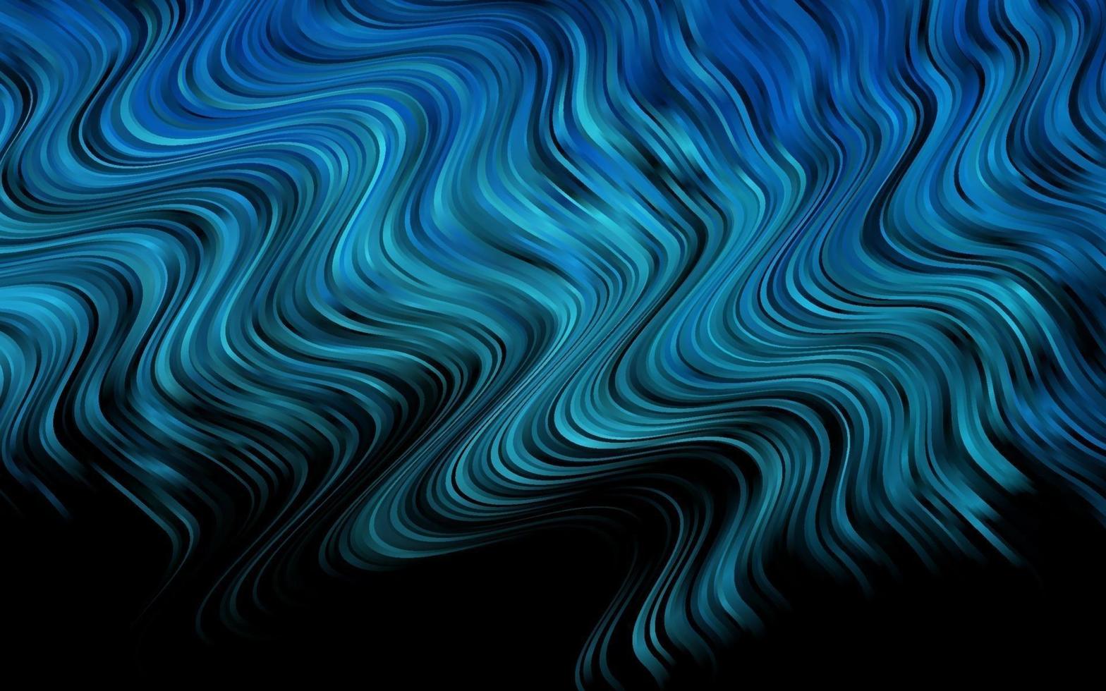 Fondo de vector azul oscuro con cintas dobladas.